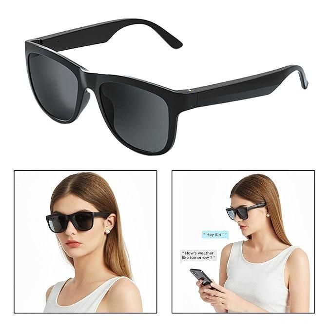 Wireless Bluetooth Sunglasses Open Ear Music & Hands-Free Calling for Men & Women