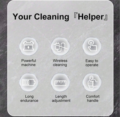 🌀 11-in-1 Electric Spin Scrubber | Cordless Cleaning Brush