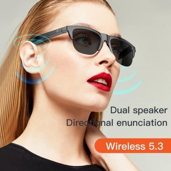 Wireless Bluetooth Sunglasses Open Ear Music & Hands-Free Calling for Men & Women